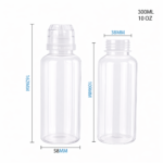 38/410 300ml PP Round squeeze bottle - 图片 3