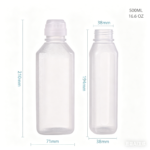 38/400 Neck 500ml PP Oil Bottle - 图片 3