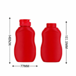 38/400 275ml PE Sauce squeeze bottle - 图片 4